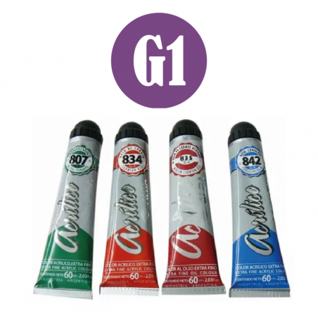 Acrílico Profesional G1 X 60 ml