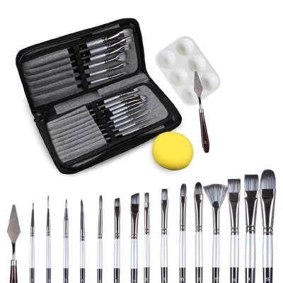 Set porta Pinceles X 19 Piezas - Imagen 2