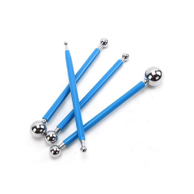 Set Bolillos Doble Punta X 4 Unidades - Imagen 2