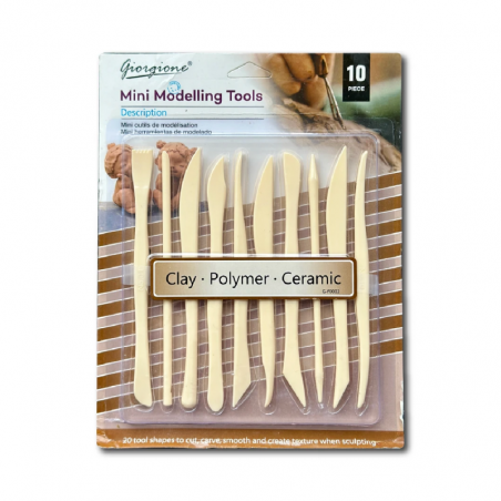 Set De Mini Herramientas Para Modelado X 10 Piezas