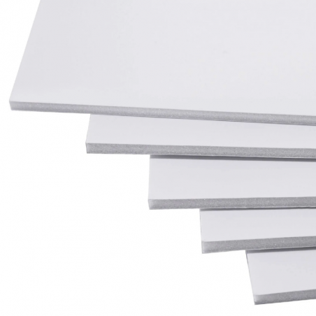 Cartón Pluma (Foamboard) 35 X 50 Cm 5 Mm