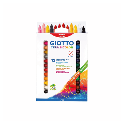 Cera Bicolor X 12 (24 Colores)