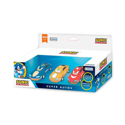 Super Autos Sonic Pack X 3