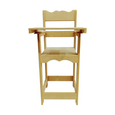 Silla Alta Para Muñecas - Imagen 3