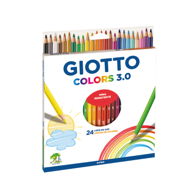 Lápices Colors 3.0 X 24 Colores