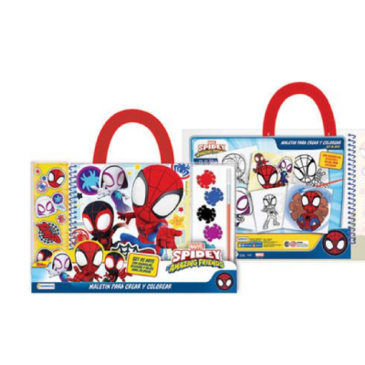 Maletín Para Crear Y Colorear Spidey - Imagen 2