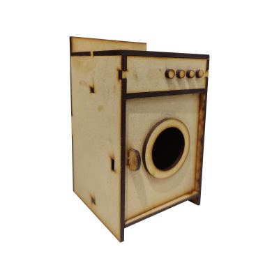 Lavarropas Laser Para Casa De Muñecas - Imagen 2