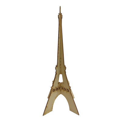 Torre Eiffel Calado Simple X 80 Cm - Imagen 2