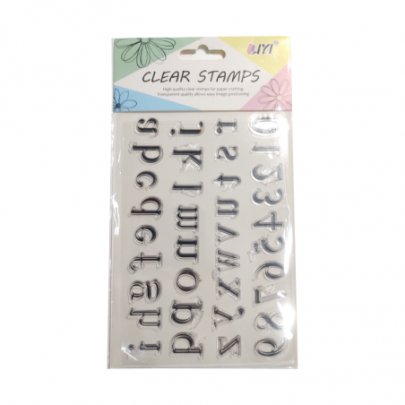 Sello De Goma Abecedario Minúscula