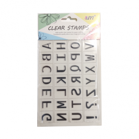 Sello De Goma Abecedario Mayúscula