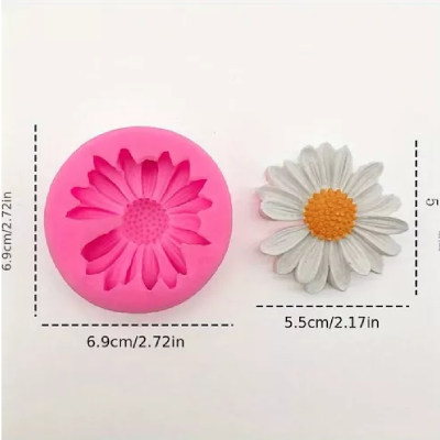 Molde Silicona Margarita 7 X 7 Cm H17-013N20