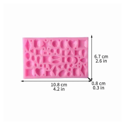 Molde De Silicona Gemas 10 X 7 Cm G77-003D7 - Imagen 2