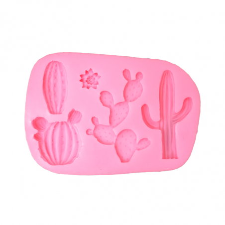 Molde De Silicona Cactus 11 X 8 Cm G46-016W10