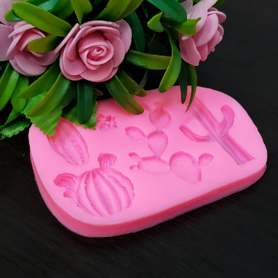 Molde De Silicona Cactus 11 X 8 Cm G46-016W10 - Imagen 2