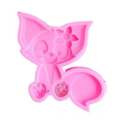 Molde De Silicona Zorro 9 X 7 Cm G46-042M5