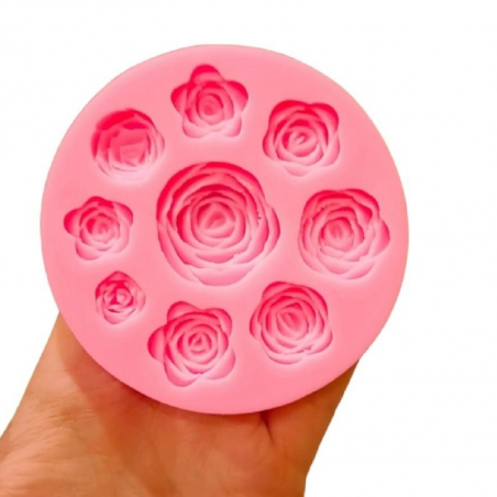 Molde De Silicona 9 X 9 Cm G72-040E10