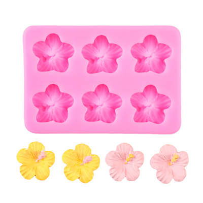 Molde De Silicona Rosa China Mini 6 X 9 Cm H11-015B7 - Imagen 2
