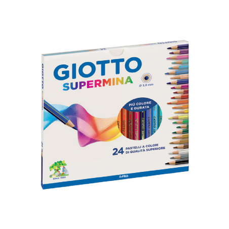 Lápices Supermina X 24 Colores