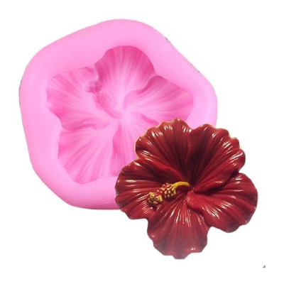 Molde De Silicona Rosa China Mediana 5 X 5 Cm H01-002I6 - Imagen 2