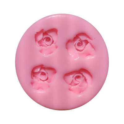 Molde De Silicona Rosas Mini 7 X 7 Cm G83-012B7
