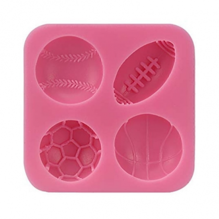 Molde De Silicona Pelotas 6 X 6 Cm X 4 G46-019L15