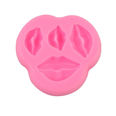 Molde De Silicona Besos 8 X 8 Cm X 3 G25-002H10