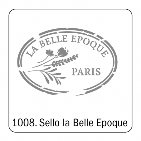 Stencil Sello La Belle Epoque (1008) 30 X 30 Cm