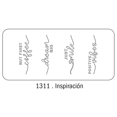 Stencil Inspiración (1311) 30 X 60 Cm