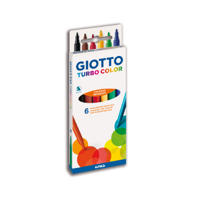 Marcadores Turbo Color X 6 Colores