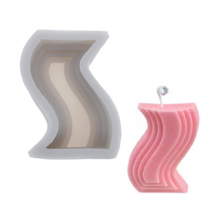 Molde De Silicona Para Velas (H-1916)