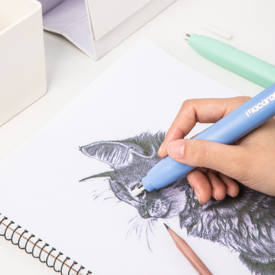 Goma De Borrar Eléctrica + 20 Repuestos - Imagen 3