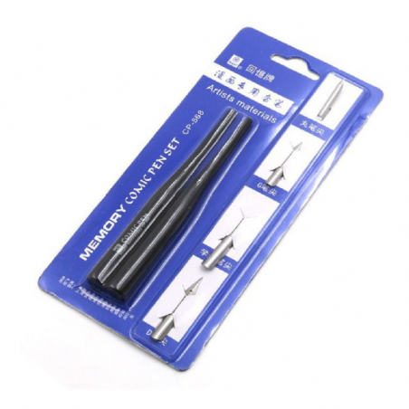 Porta Plumas 2 Und + 4 Plumas