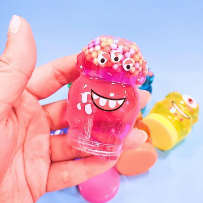 Slime Monstruos Con Glitter Y Crunchy - Imagen 3