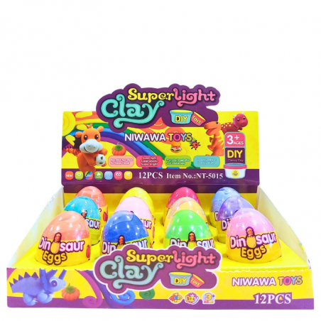 Slime Huevos De Dinosaurio Colores Surtidos