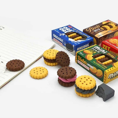 Gomas De Borrar Galletitas X 5 - Imagen 3