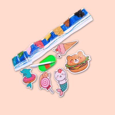 Diamond Painting Imanes X 5 - Imagen 3