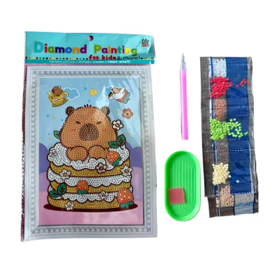 Diamond Painting Capybara Cake