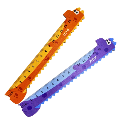 Regla De Madera Dino 15 Cm - Imagen 3