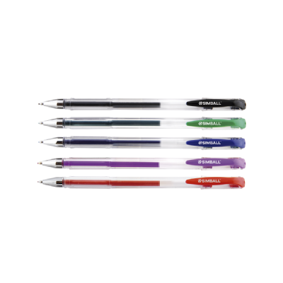 Boligrafo Power Gel Set X 5 Colores - Imagen 2