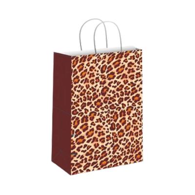 Bolsa Fantasia Leopardo 22 X 10 X 30 Cm