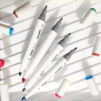 Marcador Doble Punta Valija X 80 Colores - Imagen 3