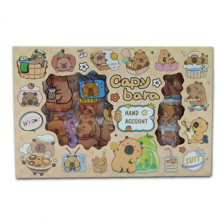 Set De Stickers Capybara