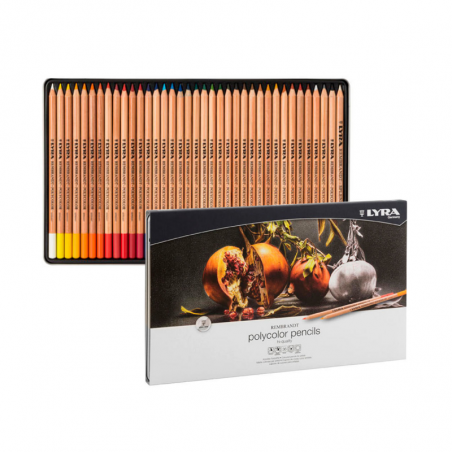 Lápices Rembrandt Polycolor Lata X 36 Colores