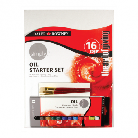 Set Inicial De Oleos Simply X 16 Piezas