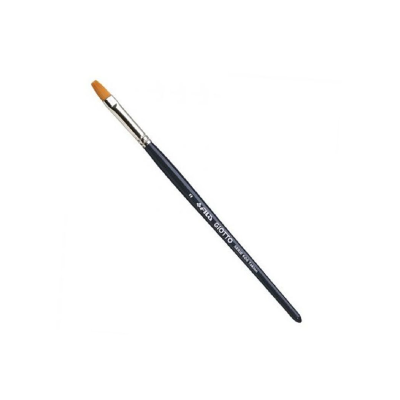 Pincel Plano Taklon Serie 600 N° 16