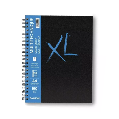 Book Anillado XL Mix Media X 60 Hjs 160 Grs A4