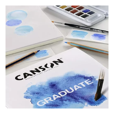 Block Graduate Acuarela X 20 Hjs 250 Grs A5 - Imagen 3