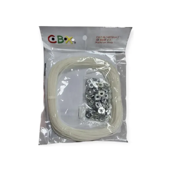 Pabilo 2 Mm X 10 Mts + 100 Ojalillos