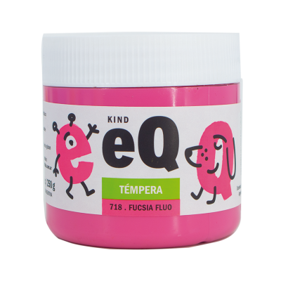 Tempera Kind Colores Metálicos Y Fluo X 200 cc